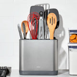 Adjustable Stainless Steel Utensil Holder - Large W9