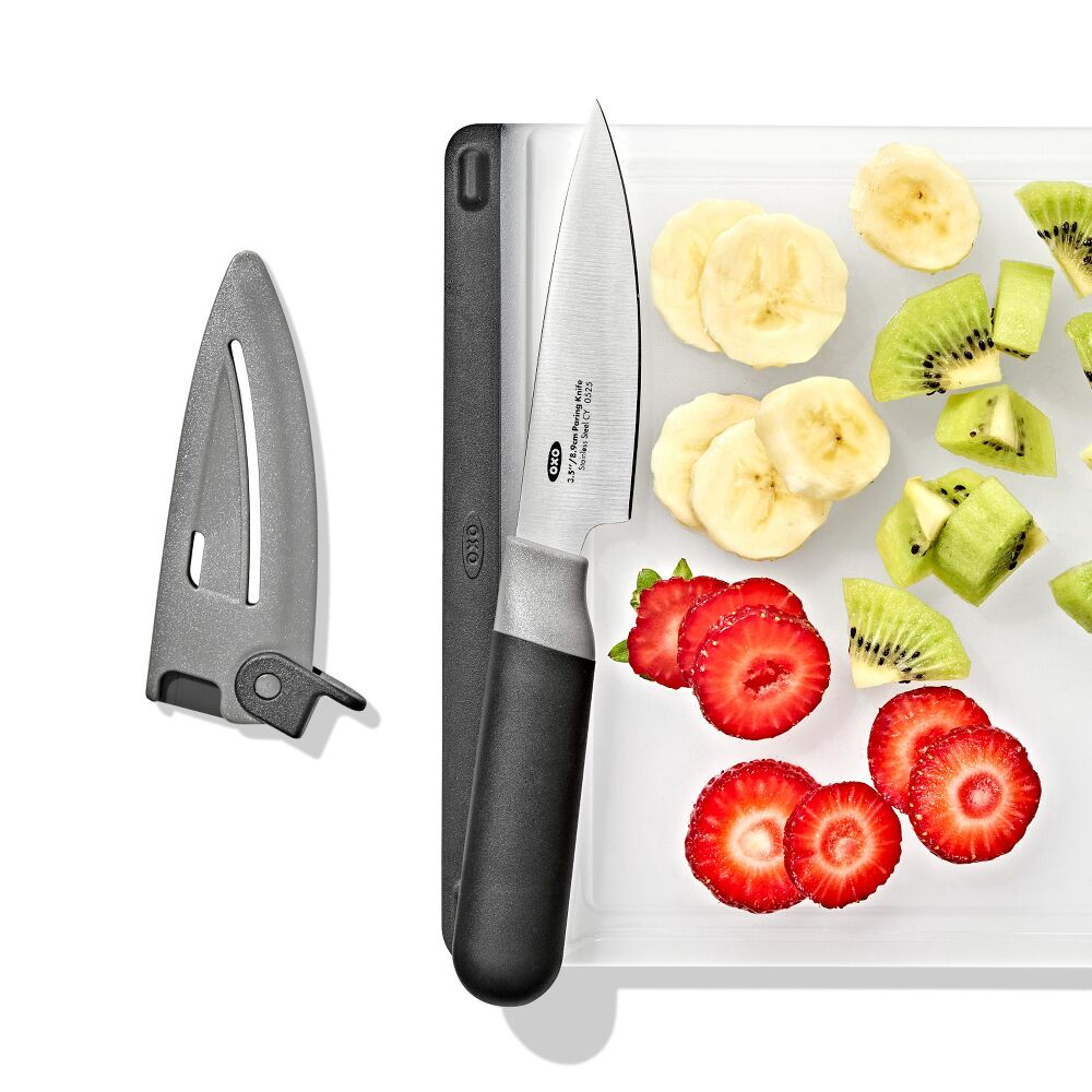 3.5 in Paring Knife with Locking Sheath A0