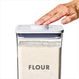 2-Piece Prelabeled POP Container Set with Scoop F2