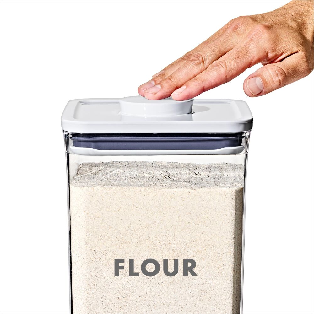 2-Piece Prelabeled POP Container Set with Scoop F2
