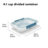 Prep & Go 4.1-Cup Divided Container - Ocean Blue E9
