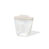 Silicone Reusable Bag - Stand-Up Cup (8 oz) - Oat Z9