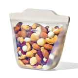 Silicone Reusable Bag - Stand-Up Cup (8 oz) - Oat Z9
