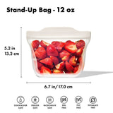 Silicone Reusable Bag - Stand-Up Snack (12 oz) – Oat K6