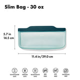 Silicone Reusable Bag - Slim Bag (20 oz) - Lagoon J6