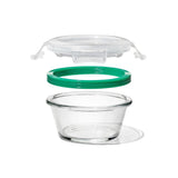 Smart Seal 8-Piece1 Cup Glass Round Container Set U7