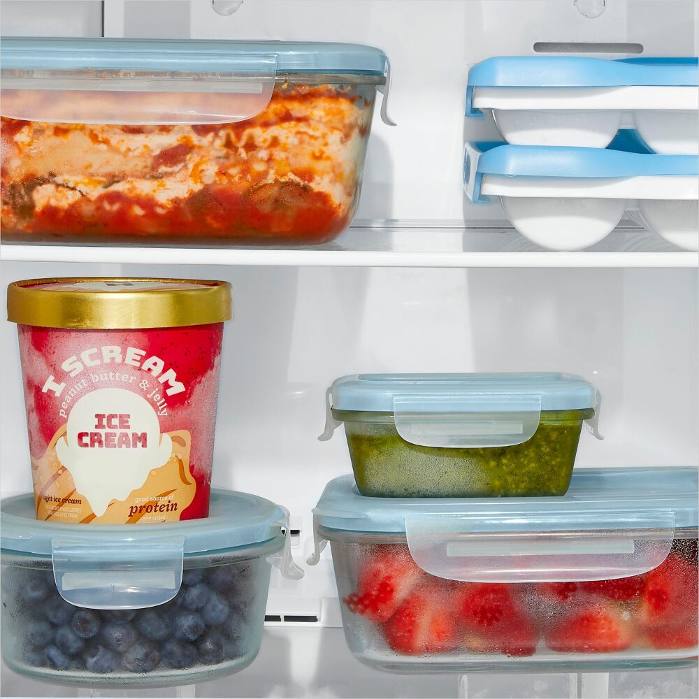 30-Piece Smart Seal Container Set - Arctic Blue R4