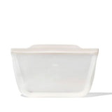 Silicone Reusable Bag - Stand-Up Half Gallon (64 oz) - Oat K2