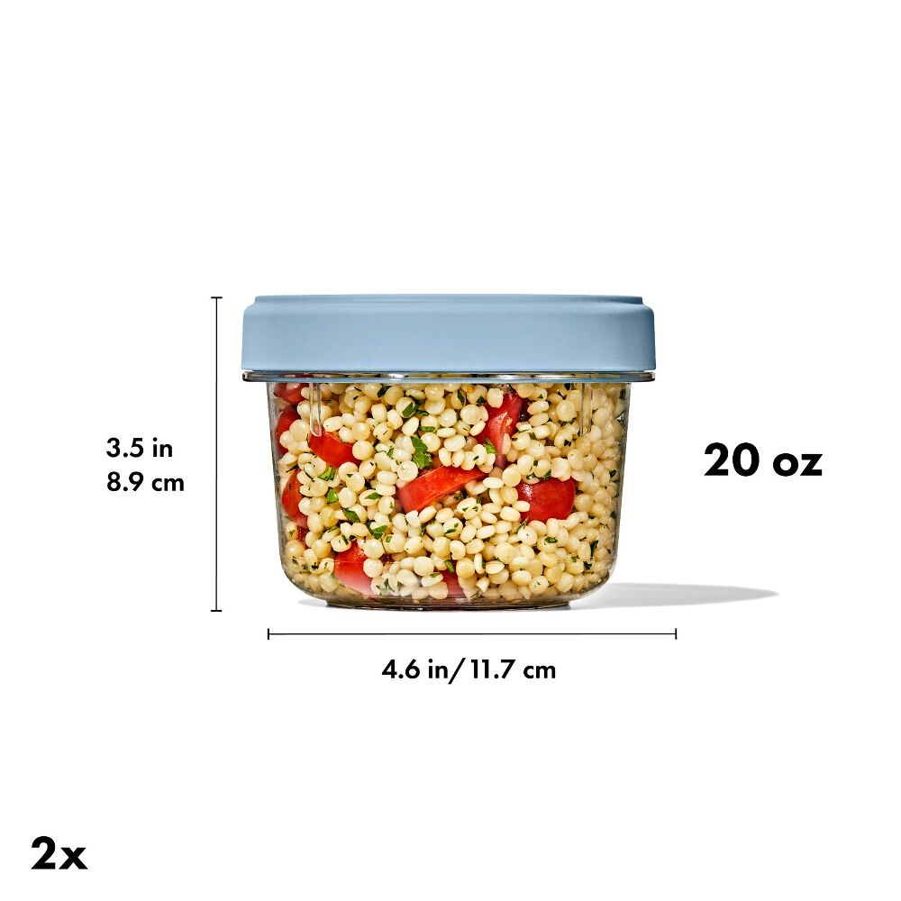 Twist & Stack Container (20 oz) – 2-Pack Q5