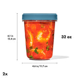 Twist & Stack Container (32 oz) – 2-Pack J4
