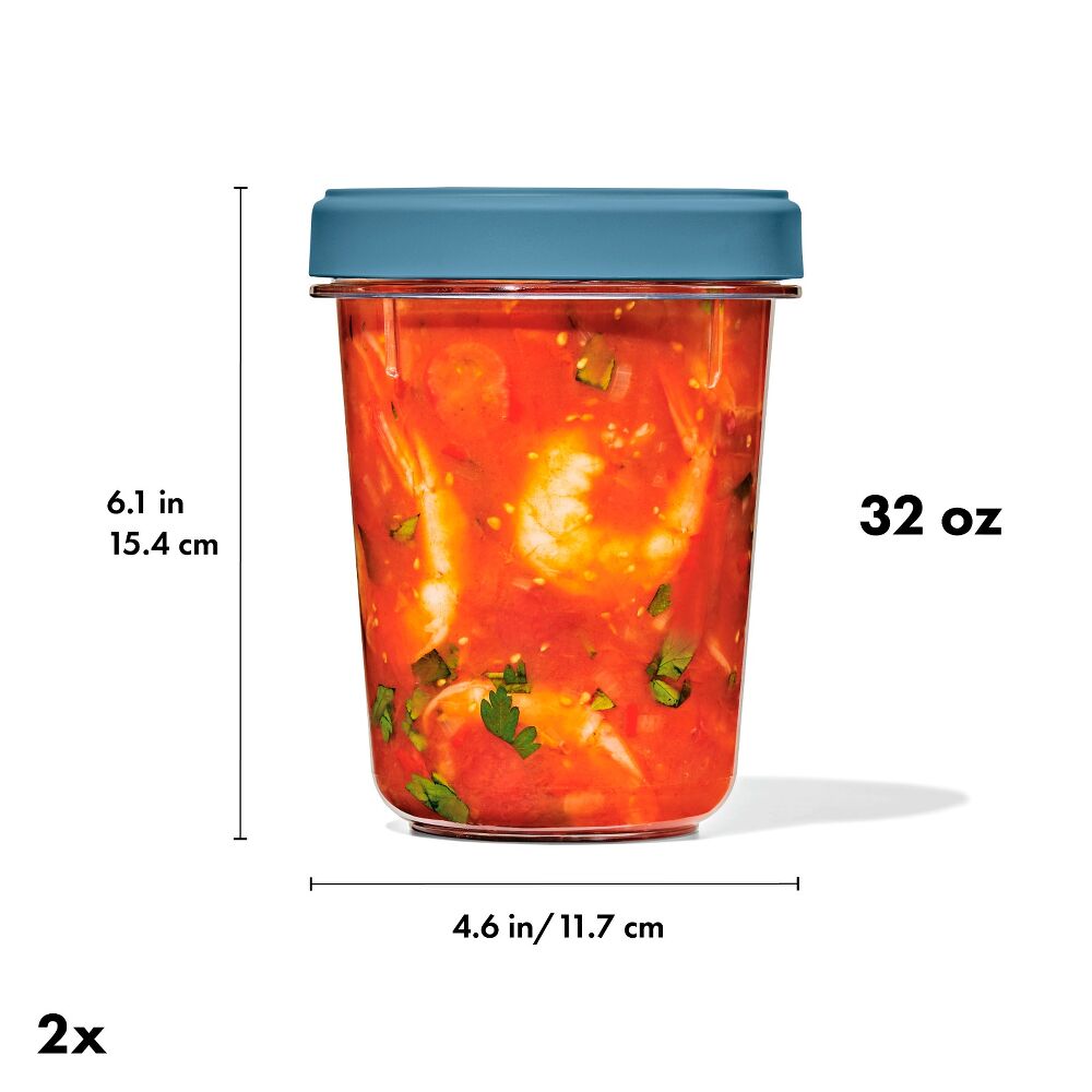 Twist & Stack Container (32 oz) – 2-Pack J4