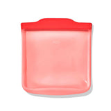 Silicone Reusable Bag - Sandwich Bag (28 oz) - Watermelon E6