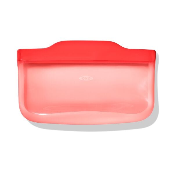 Silicone Reusable Bag - Snack Bag (12 oz) - Watermelon X2
