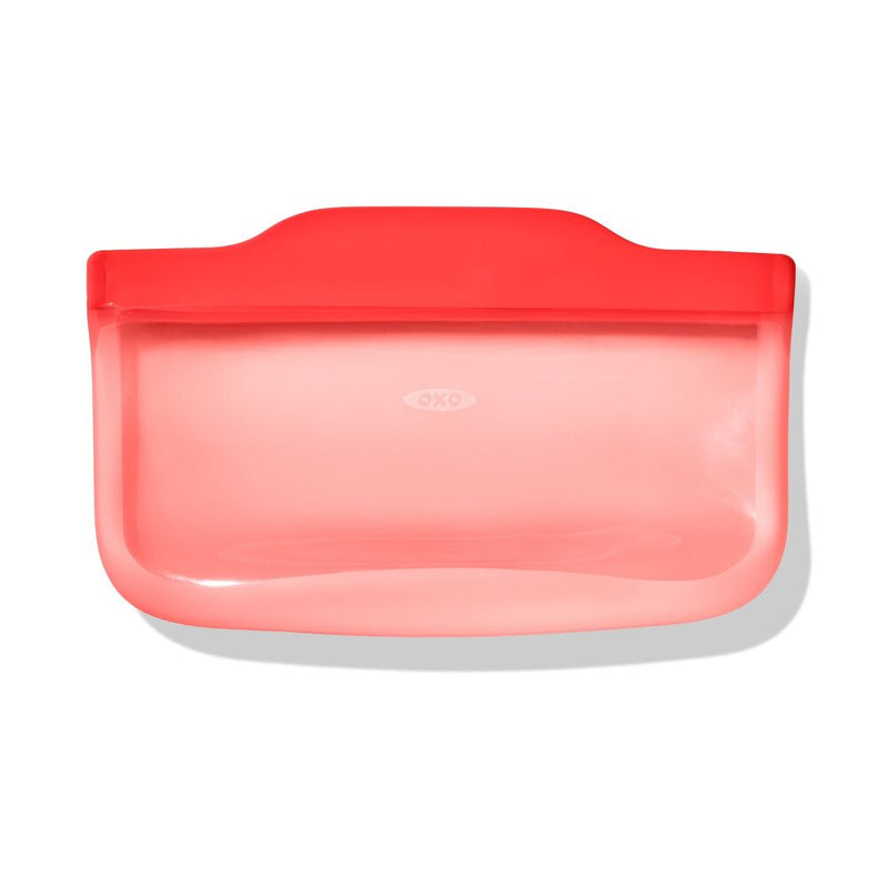 Silicone Reusable Bag - Snack Bag (12 oz) - Watermelon X2