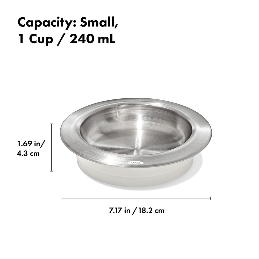 OXO Pet Nonslip Bowl - Small, 1 Cup / 240 mL K1