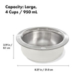 OXO Pet Nonslip Bowl - Large, 4 Cups / 950 mL B2