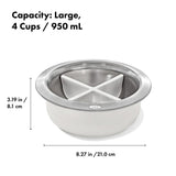 OXO Pet Easy-Clean Slow Feeder - Large, 4 Cups/950 ml A7