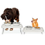 OXO Pet Adjustable Elevated Feeder N6