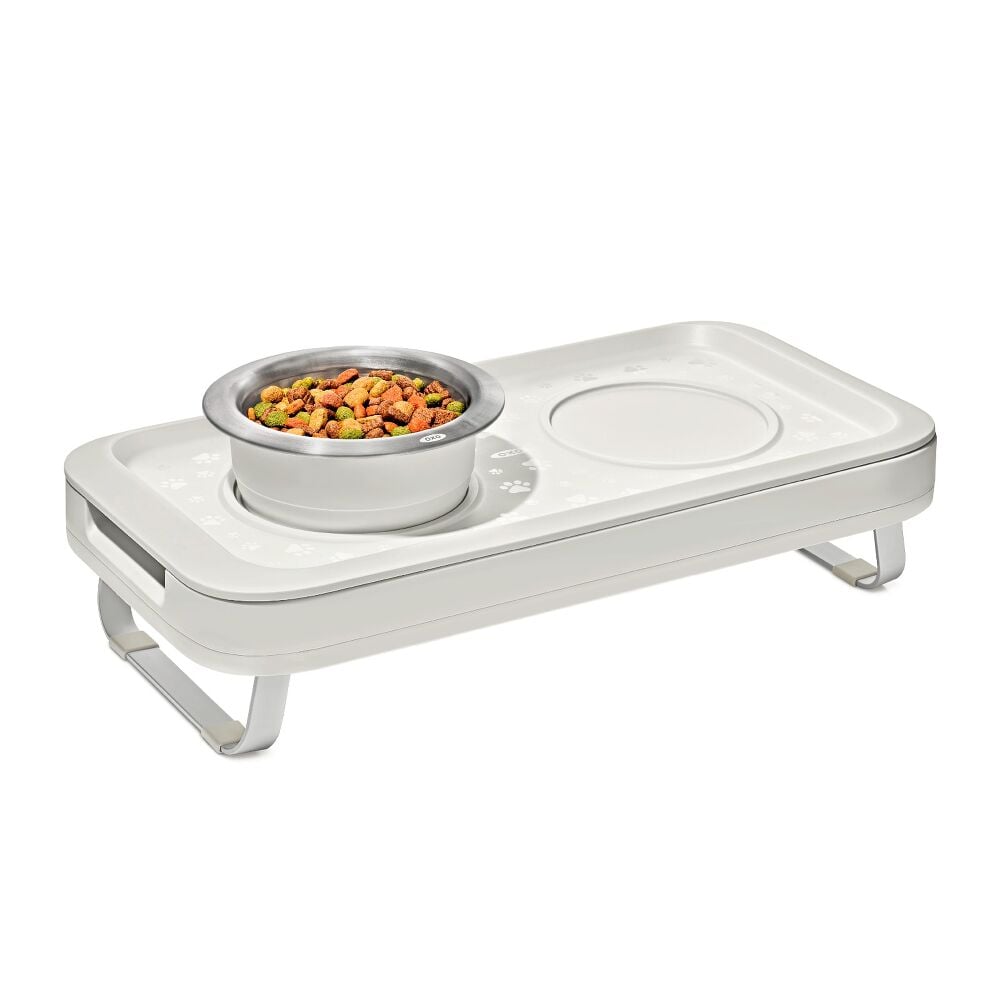 OXO Pet Adjustable Elevated Feeder N6