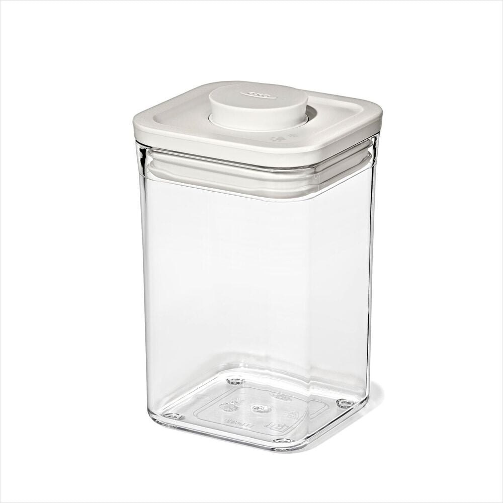 OXO Pet POP Container — Small Square Short — 1.1 Qt/1 L S4