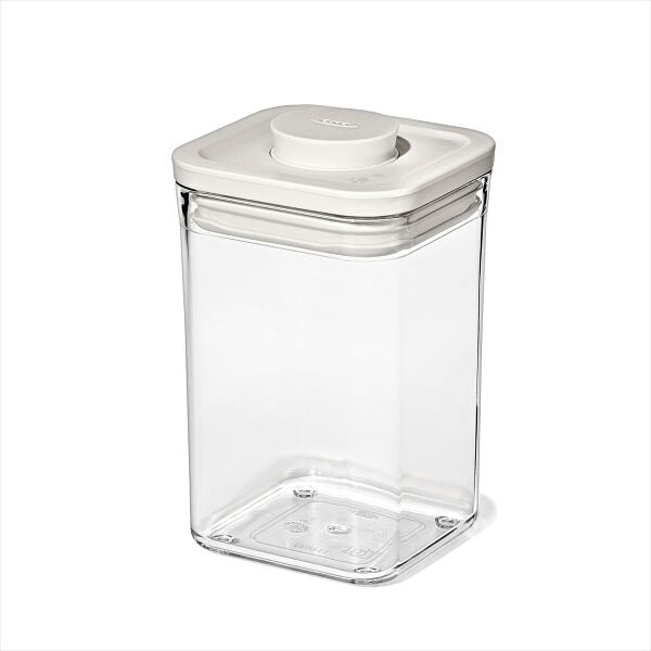 OXO Pet POP Container — Small Square Short — 1.1 Qt/1 L P6
