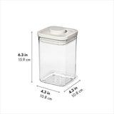 OXO Pet POP Container — Small Square Short — 1.1 Qt/1 L P6