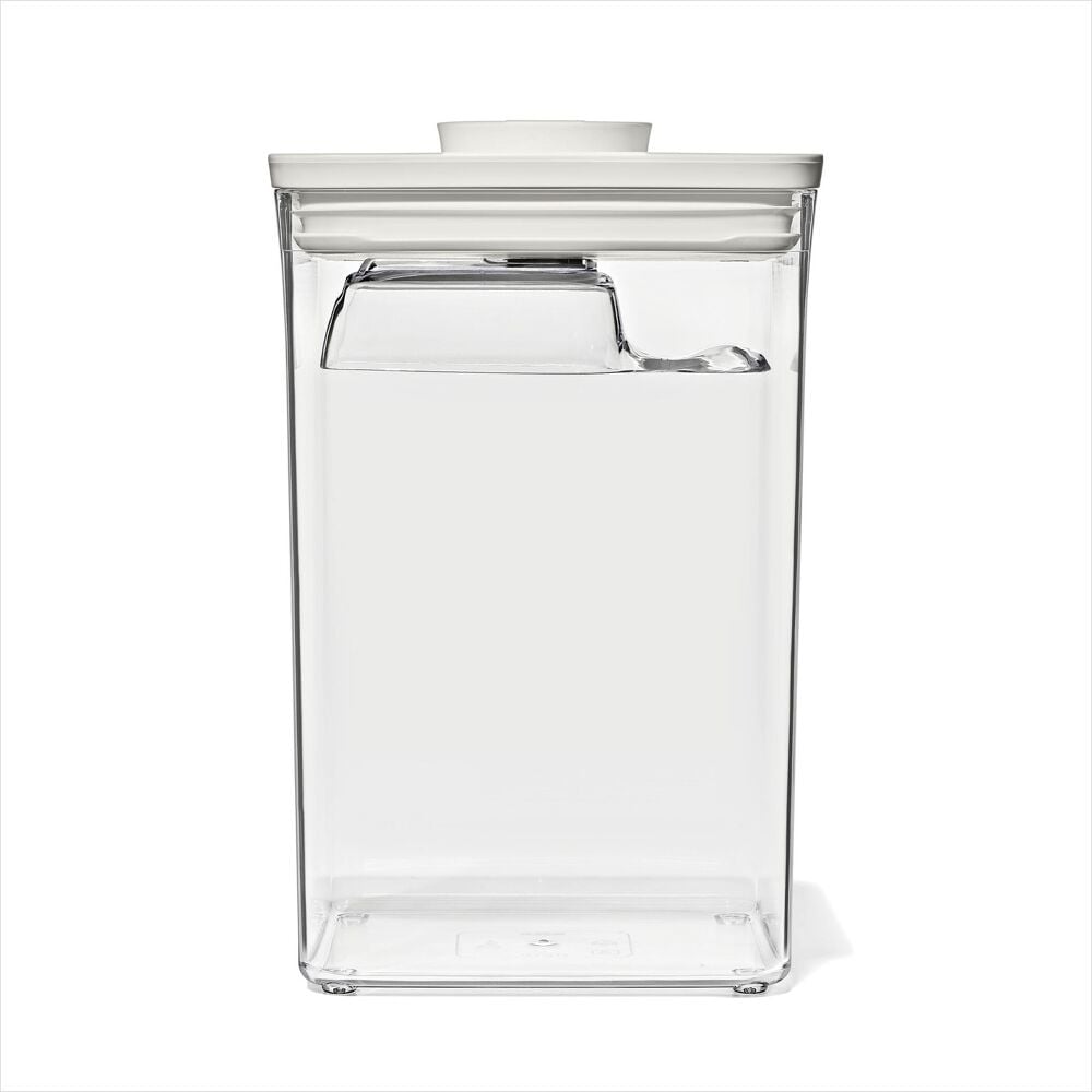 OXO Pet POP Container with Scoop — Big Square Medium — 4.4 Qt/4.2 L D0