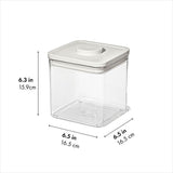 OXO Pet POP Container — Big Square Short — 2.8 Qt/2.6 L Y9