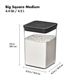 POP Container - Big Square Medium (4.4 Qt/4.2 L) A0