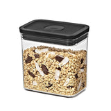POP Container - Rectangle Short (1.7 Qt/1.6 L) - Matte Black S6