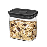POP Container - Rectangle Short (1.7 Qt/1.6 L) - Matte Black S6