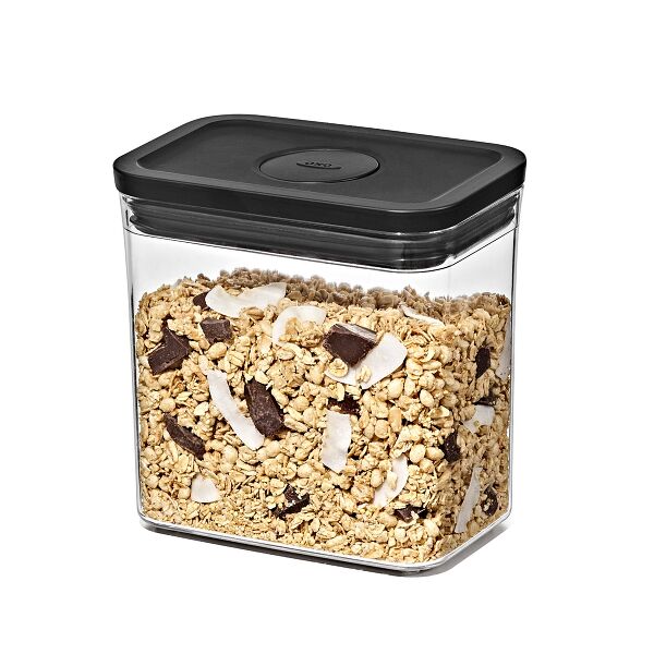 POP Container - Rectangle Short (1.7 Qt/1.6 L) - Matte Black S6