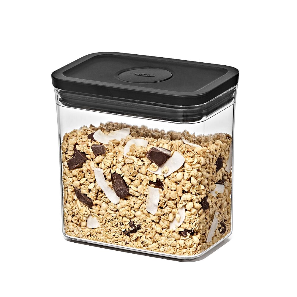 POP Container - Rectangle Short (1.7 Qt/1.6 L) - Matte Black S6