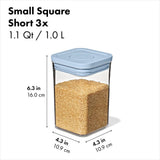3-Piece POP Container Set with Mini Scoops I2