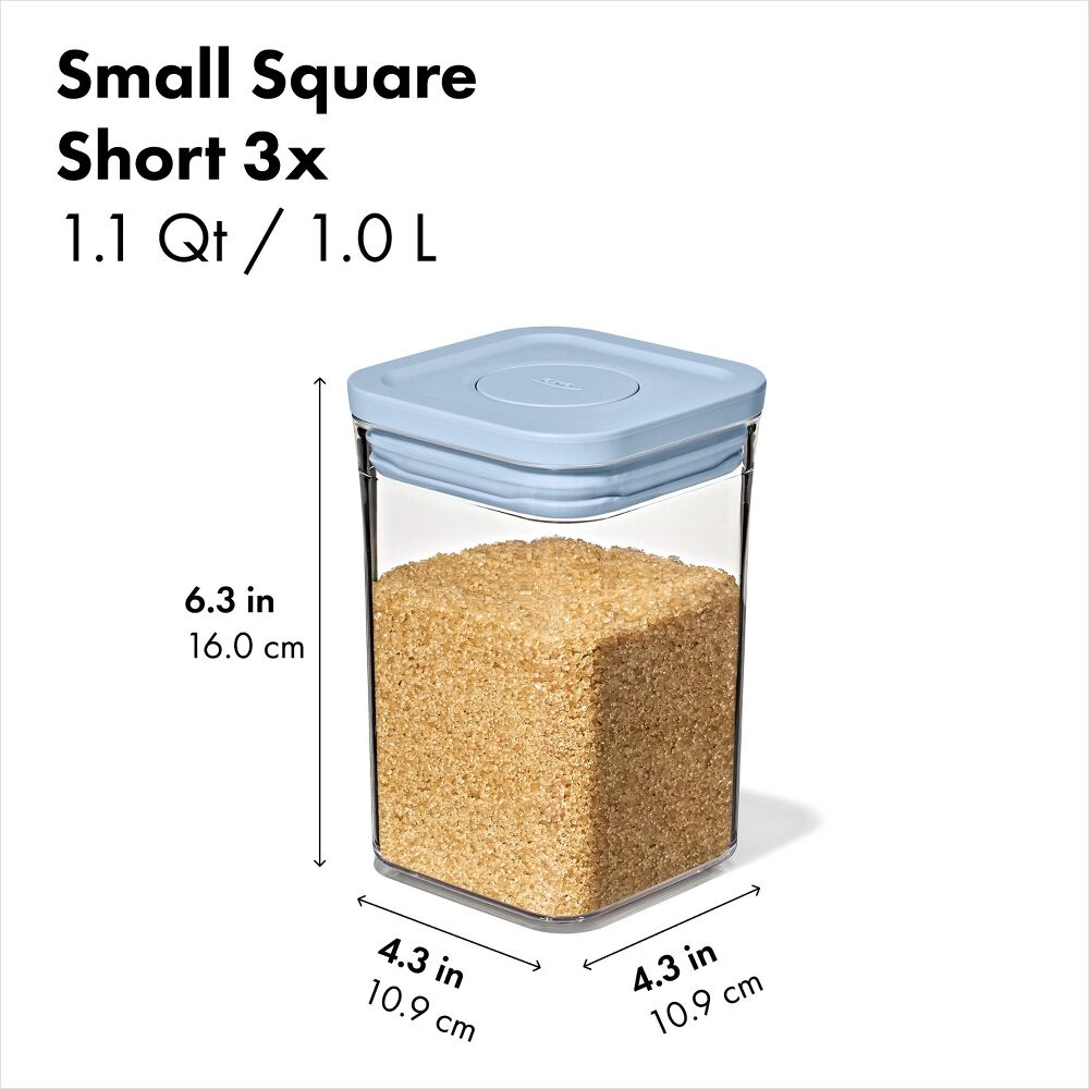 3-Piece POP Container Set with Mini Scoops I2