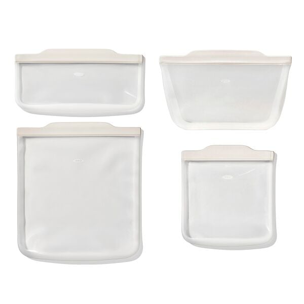 Silicone Bags Bundle - Oat D0