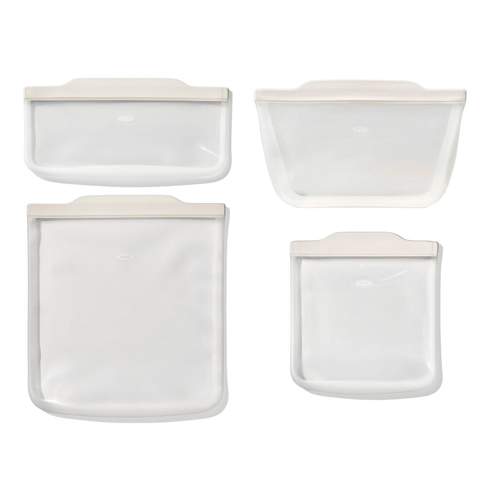Silicone Bags Bundle - Oat D0