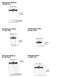 Steel 6-Piece POP Container Set W4