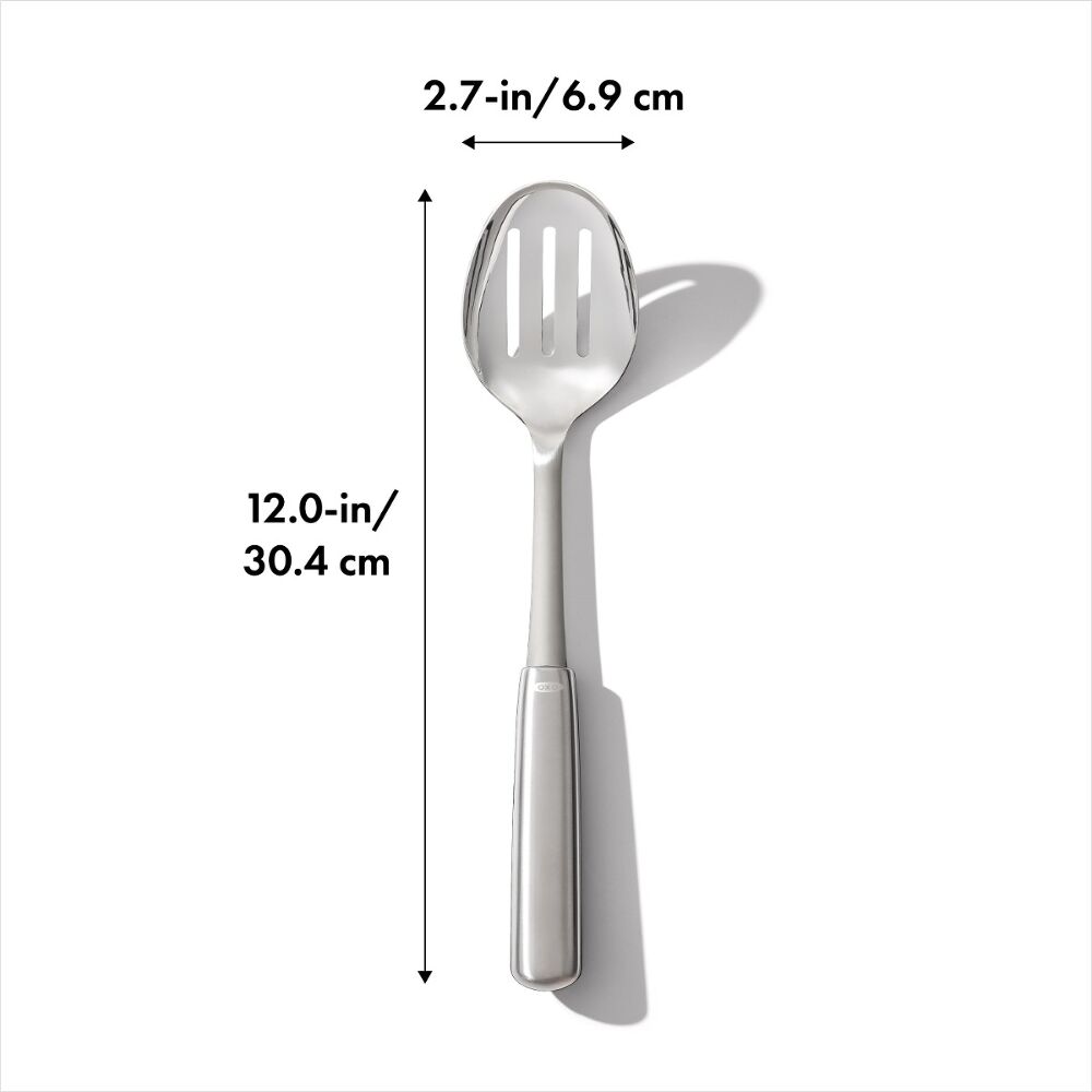 OXO Steel Slotted Cooking Spoon F4