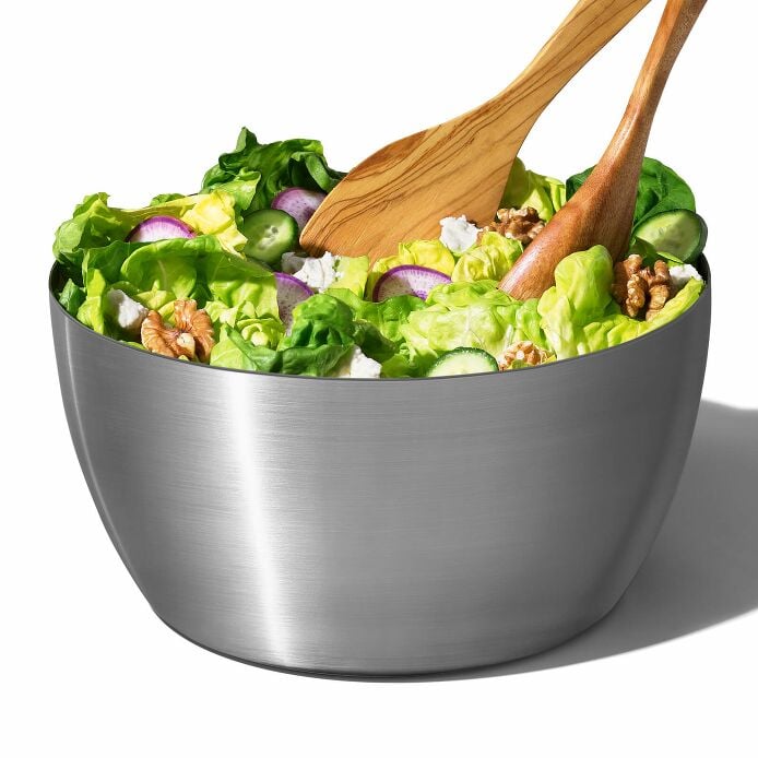 Steel Salad Spinner F4