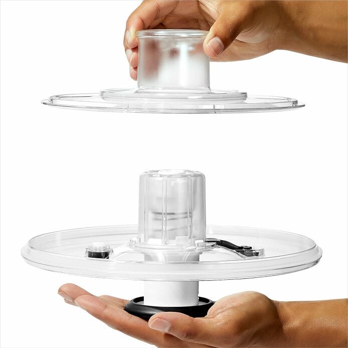 Steel Salad Spinner F4