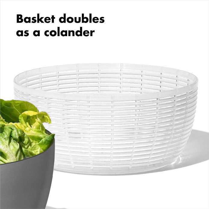 Steel Salad Spinner F4