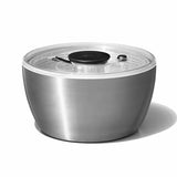 Steel Salad Spinner F4