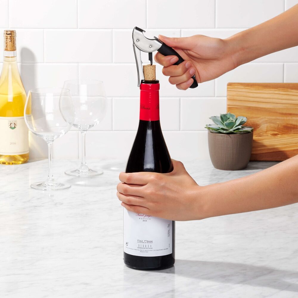OXO Steel Double Lever Waiter's Corkscrew S6