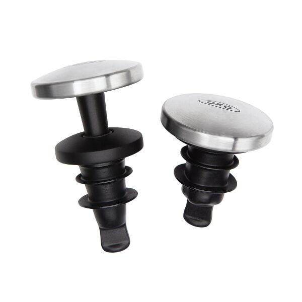 2-Piece Spillproof Wine Stopper K3
