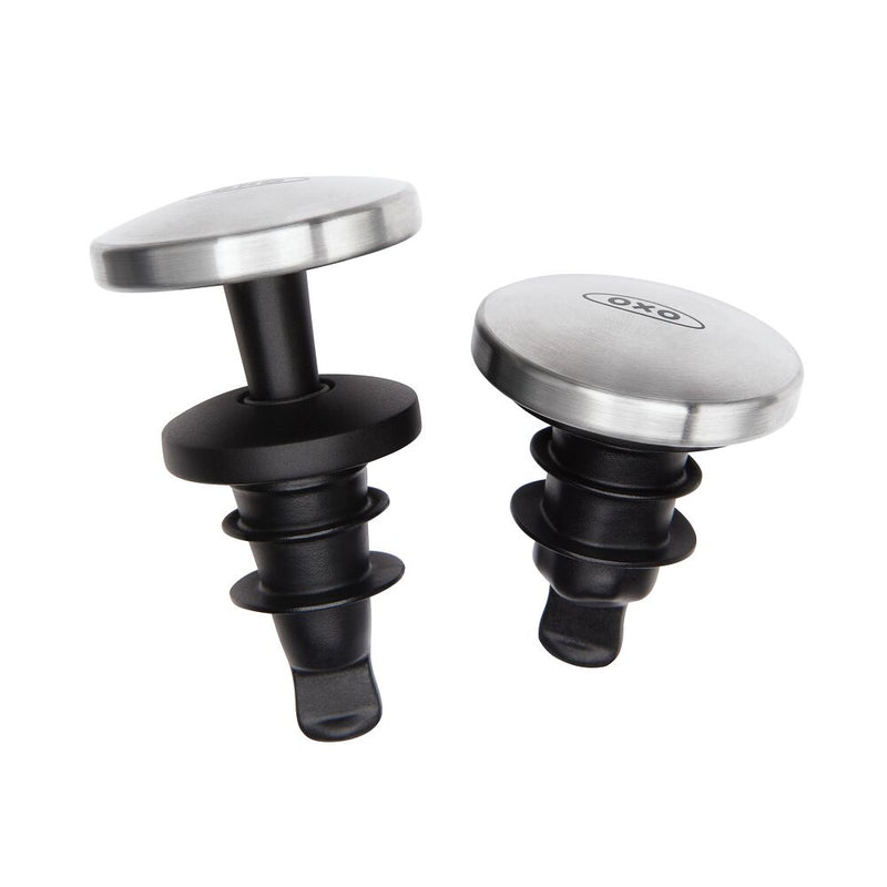 2-Piece Spillproof Wine Stopper K3