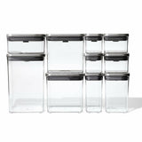 Steel 12-Piece POP Container Set G9