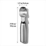 Steel Lever Ice Cream Scoop N4