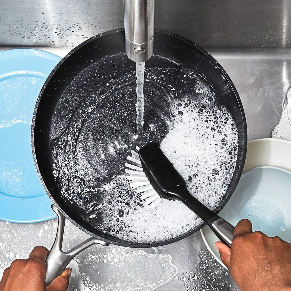 Steel Dish Brush with Replaceable Head M5