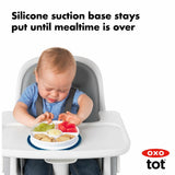 Stick & Stay Suction Divided Plate N6